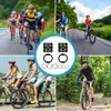 Vesaneae Pack of 2 Bicycle Mounts, 360° Rotating Bicycle Stem