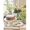 Buttercup China 8-Inch Fine Bone Coupe Plate Set of 6