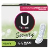 Kotex Long Super Maxi Pads, 44 pads