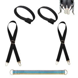Wheelchair Foot Sling，Adjustable Wheelchair Foot Strap, Footrest Replacement Leg Support, Wheelchair Footrest Accessories