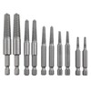 10 Pcs Screw Extractor Set, Bolt Remover Extractor Tool Kit,