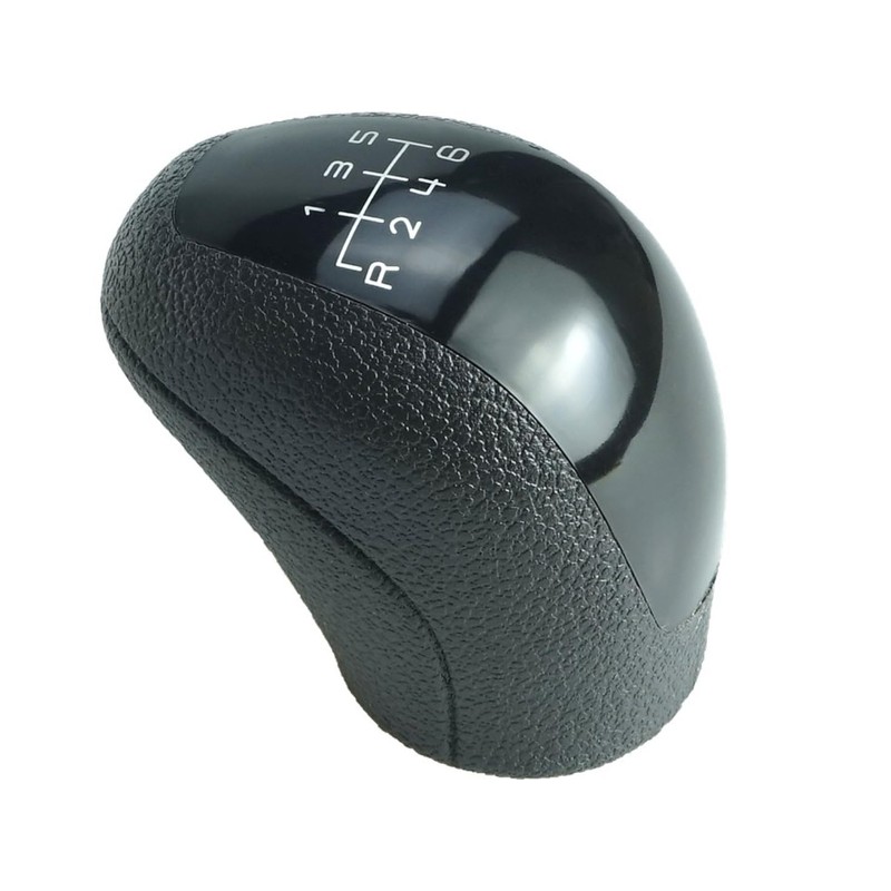 6 Speed Gear Knob / Gear Lever in Black Compatible