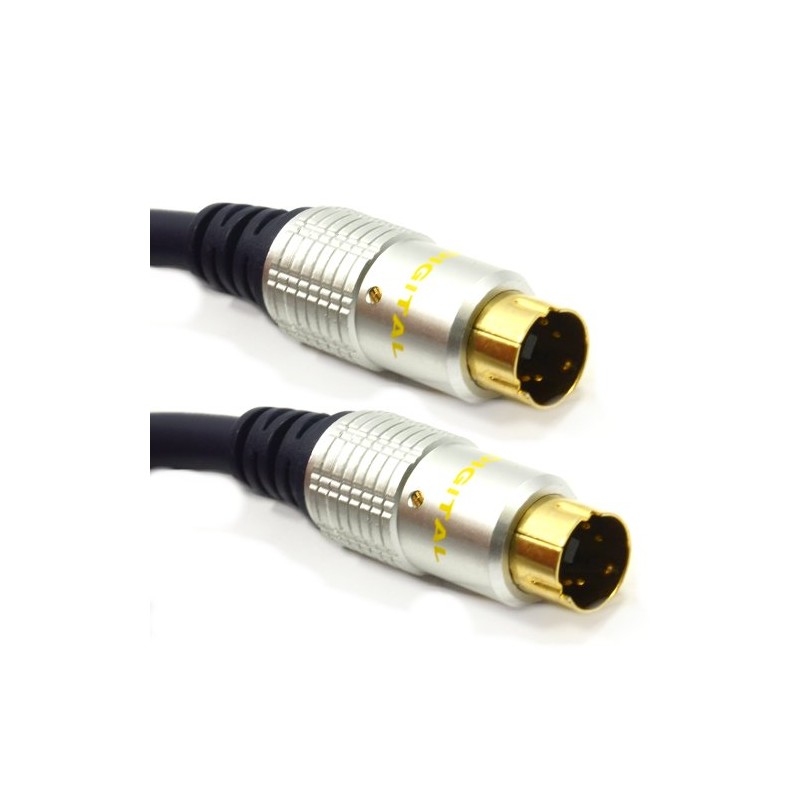 kenable Pure OFC HQ SVHS S-Video 4 pin mini-Din Cable