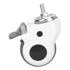 4in Universal Wheel Quiet High Speed Rotating Heavy Duty Swirl Casters Wheel for Hospital Beds