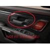 Korlot Carbon Fiber Style Interior Door Handle Bowl Panel Cover
