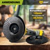GRAFF Premium Set Wood Cutter Rasp Disc 125 mm for