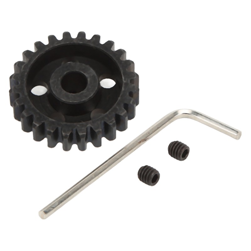 24T Pinion Gear Mod 1 5mm Shaft with Screws Wrench
