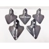 5 Pack Heavy Duty Cultivator Points 1 Hole Mount Tines
