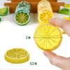 12Pcs Fake Lemon Slices Artificial - Fruit Party Decorations Fake