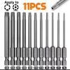 aiyun 11PC Torx Security Screwdriver Bit Set,3”/75mm for Shark Vacuum