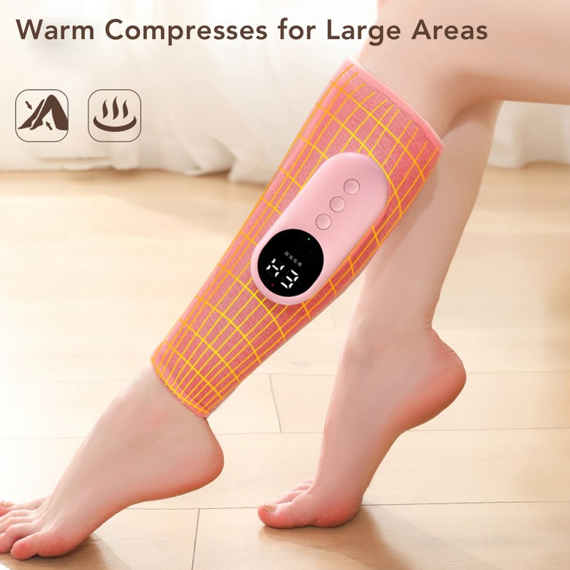Electric Calf Massager Automatic Cordless Thermostatic Hot Compress Leg Compression