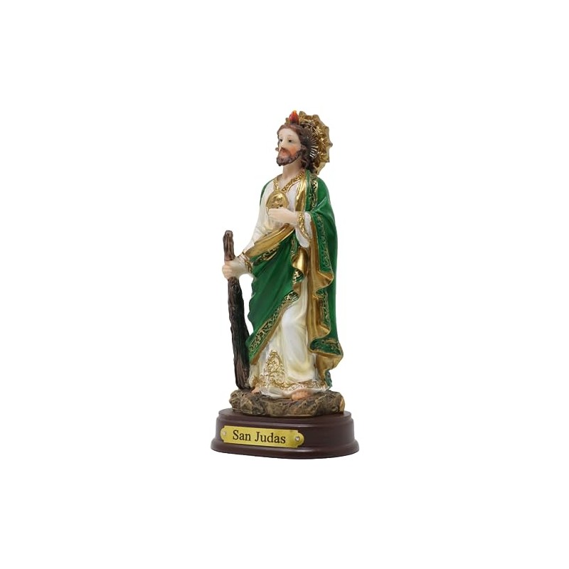 Cannan San Judas Tadeo 5" Religious Figurine Mini Saint Jude