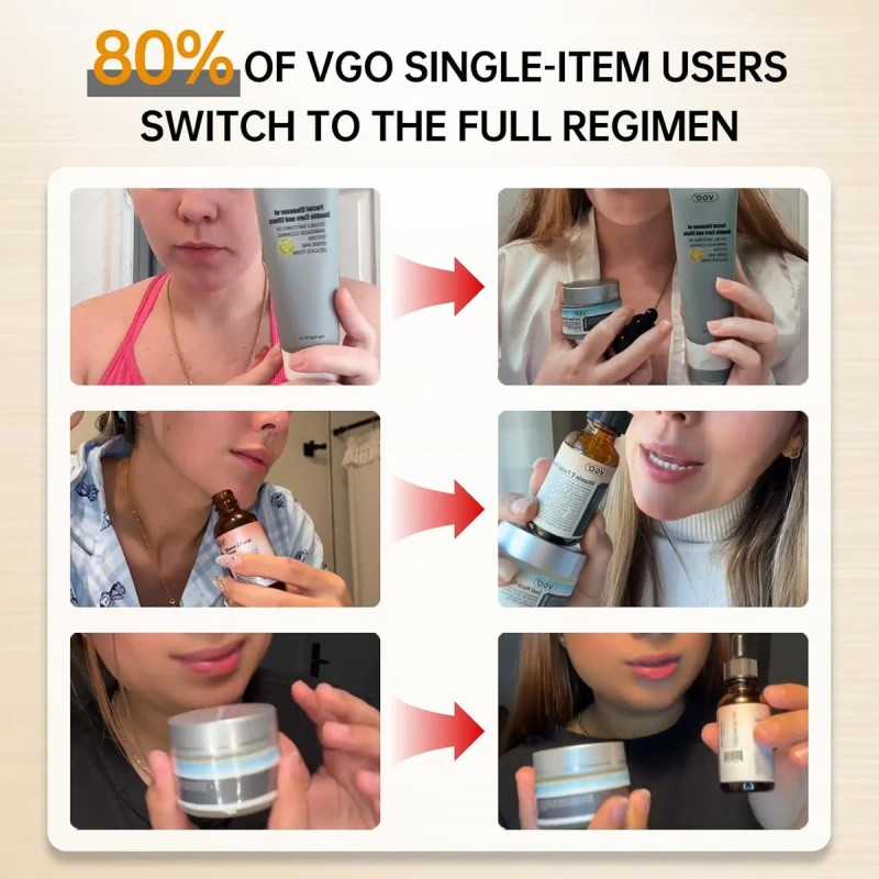 Set Vgo Cuidado Diario: Sérum + Crema Para Rostro