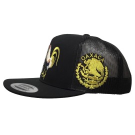 Unbranded YO SOY EL REY  DE OAXACA MEXICO EL CHAPO GUZMAN HAT BLACK MESH