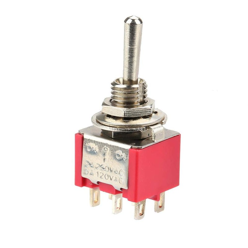 10pcs 3 Position Momentary Toggle Switch, Momentary Toggle Switch ON-Off-ON