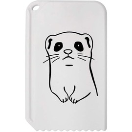 Azeeda 'Ferret Face' Plastic Ice Scraper (IC00039419)