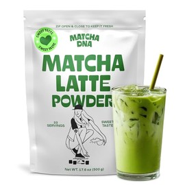 MatchaDNA Sweet Matcha Latte Powder – Organic Green Tea Mix