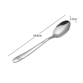 Callyne Set of 12 Dessert Spoon, Small Spoon Stainless Steel