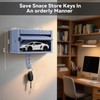 Wall Mount Car Key Holder with Auto Door Opener, 3D