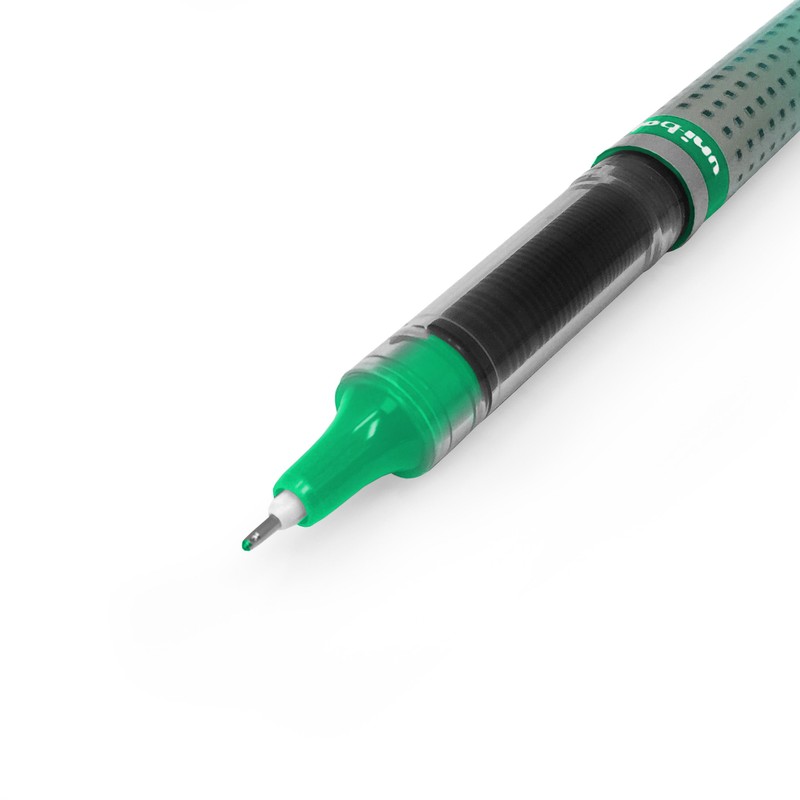 Uni-Ball UB-187s Eye Needle Roller Ball Pen GREEN 0.7mm Ball