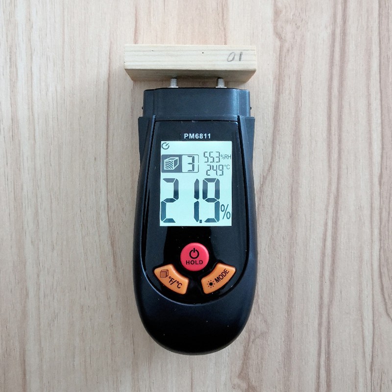 Wood Moisture Meter Woodworking Digital Water Leak Detector Damp Tester