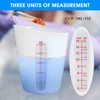 ZUYEE Silicone Measuring Cups (2 Cup + 1 Cup /