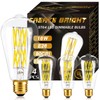 CREATE BRIGHT 16W Dimmable ST64 Led Bulbs 5000K Daylight White