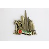 Dubai (UAE) - 3D Metal Fridge Magnet for Kitchen Refrigerator