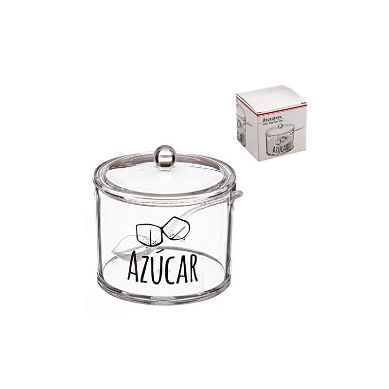 Dcasa Kitchen Salt and Sugar Shaker Super Original Acrylic -