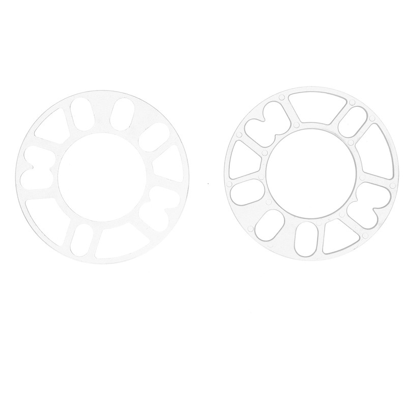 2PCS Wheel Spacer 3.1in ID 5.9in OD 0.2in Thickness Aluminium