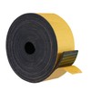 TORRAMI Adhesive Solid Neoprene Rubber Strips 1/8 (.125) inch Thick