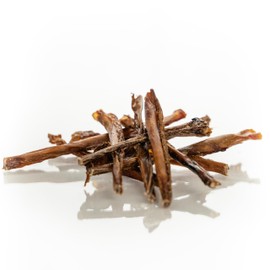 Earthly Mini Pork Bully Sticks - Thin 5-6" Chews for Dog, 6oz Bag