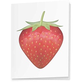 4 x 'Strawberry' Gift Tags/Labels (GI00025431)