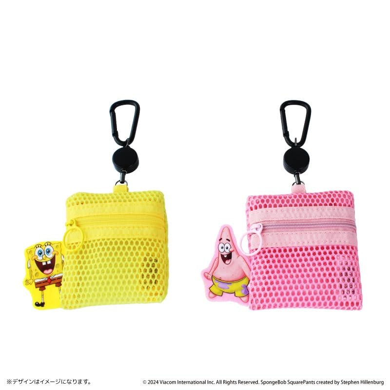 SpongeBob Squarepants Mesh Pouch (with reel)