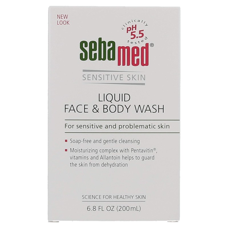 Sebamed Liquid Face and Body Wash 200ml
