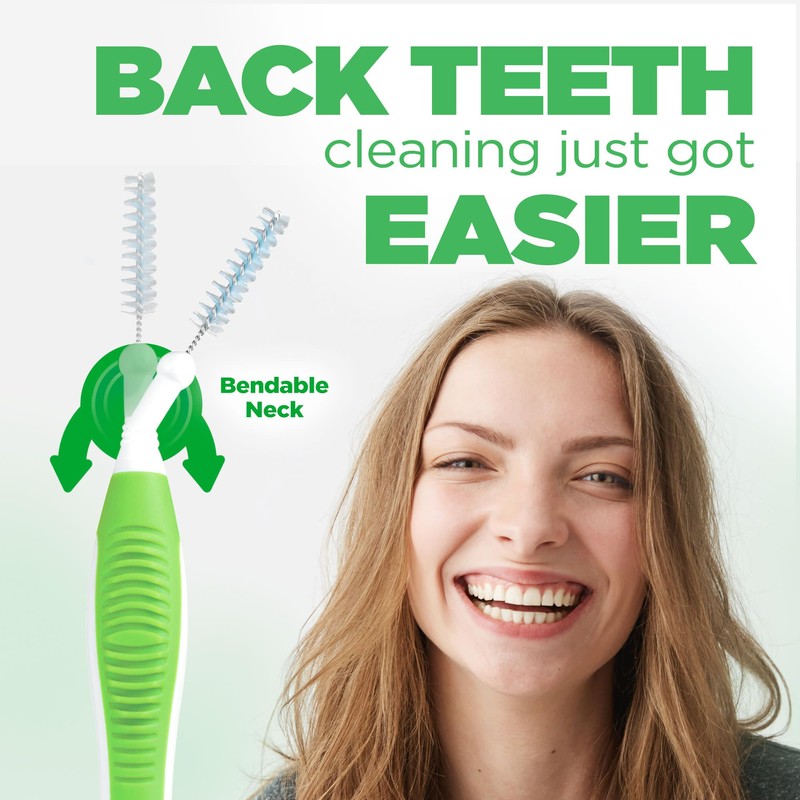 GUM Proxabrush Go-Betweens - Tight - Interdental Brushes - Soft