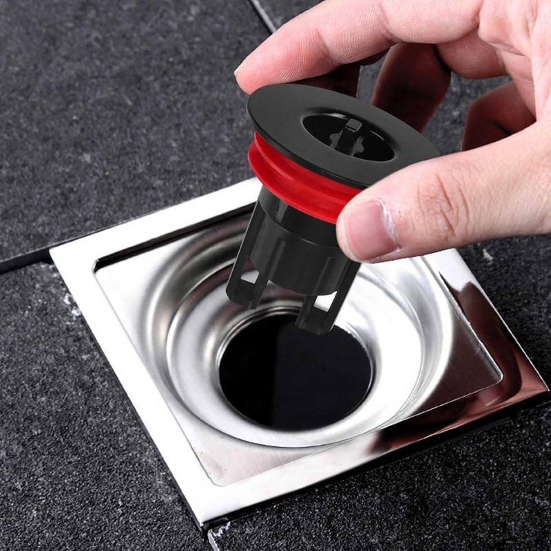 0XBIT Odor Proof Floor Drain, 2 Pieces Floor Drain Basement,