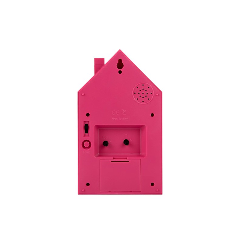 Karlsson Bright Pink Modern Cuckoo Alarm Clock
