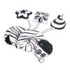 Baby Plush Animal Stroller Toys Black and White Spiral Activity