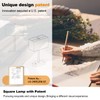 21" Touch Bedside lamps with 2 USB & AC Outlets,