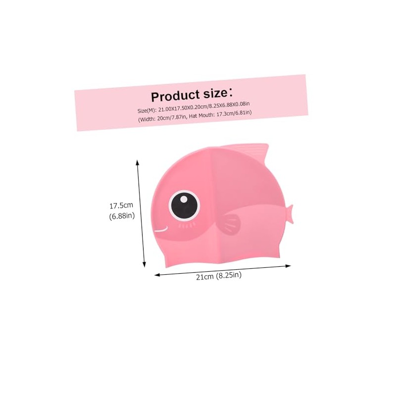 Gorro Natación Infantil Gorra Baño Resistente Agua Protección Diseño Caricatura