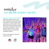 Handy Art UV Neon Event Paint in Bucket, 5-Gallon, Yellow