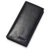 HISCOW Bifold Long Wallet with 15 Credit Card Slots -