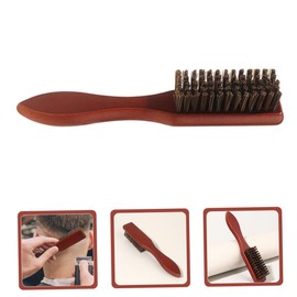 WOONEKY Ergonomic Handle Barber Brush Neck Duster Beard Accessories Hair Cutting Small