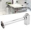 Copper Basin Sink Waste Pipe Trap Drain Kit Bathroom Kitchen