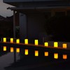 Homemory Solar Candles Outdoor Waterproof, 3"x6" Rechargeable Solar Powered Lights,