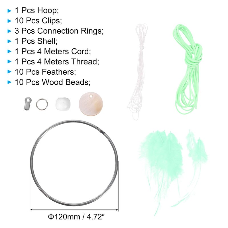 PATIKIL DIY Dream Catcher Kit Making Dream Catcher Supplies Wall