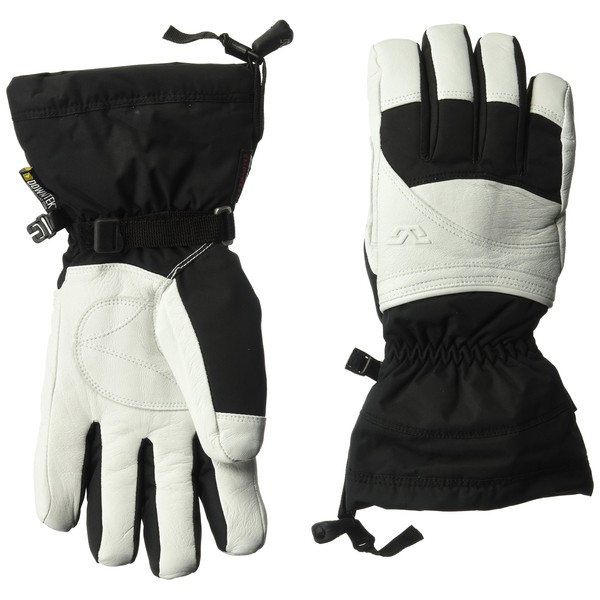 Gordini Women's Aerie Gloves, Black/White, Small