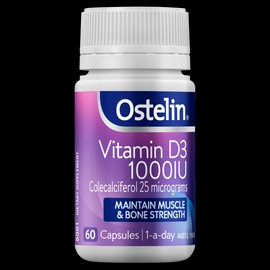 Ostelin Buy Ostelin Vitamin D3 1000IU 60 Capsules Online