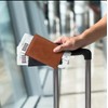 Pilot Wallet Passport Holder RFID Blocking Genuine Leather Materials